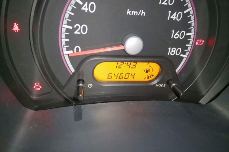 Used Suzuki Alto 2013 Revised Version 1.0L Manual Comfort Edition Odometer Close Up