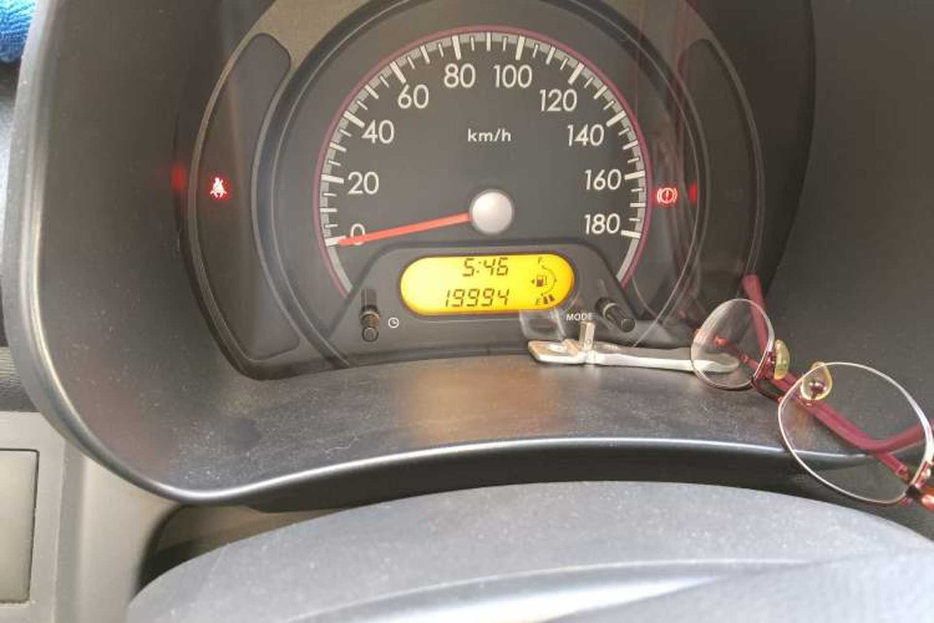 Used Suzuki Alto 2013 Revised Version 1.0L Manual Comfort Edition Odometer Close Up