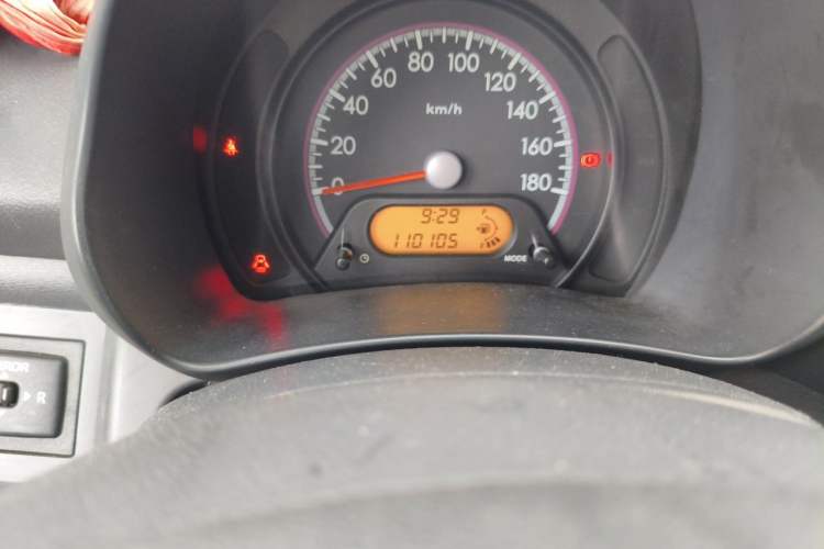 Used Suzuki Alto 2013 1.0L Manual Luxury Model Odometer Close Up