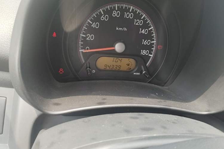 Used Suzuki Alto 2013 1.0L Manual Comfort Version Odometer Close Up