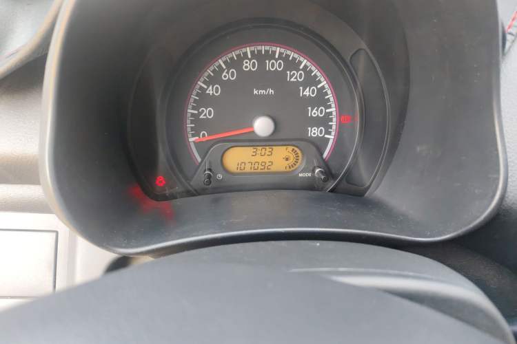 Used Suzuki Alto 2013 1.0L Manual Utility Model Odometer Close Up