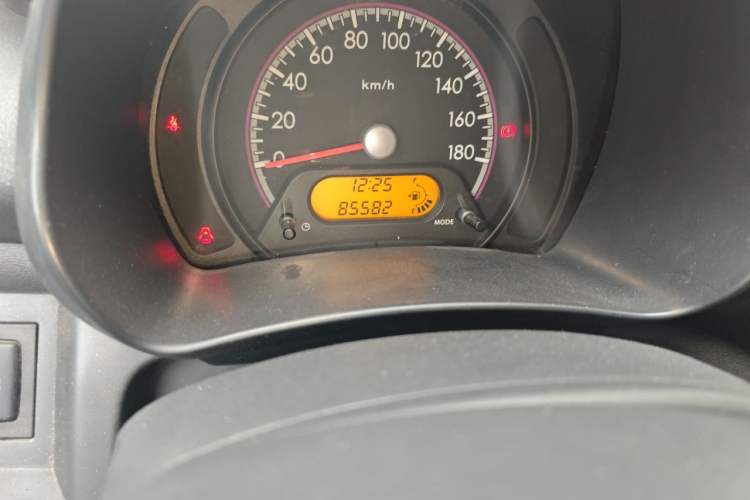 Used Suzuki Alto 2013 1.0L Manual Luxury Model Odometer Close Up