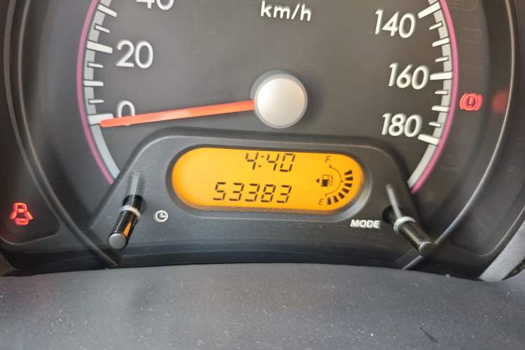 Used Suzuki Alto 2013 Revised Version 1.0L Manual Comfort Edition Odometer Close Up