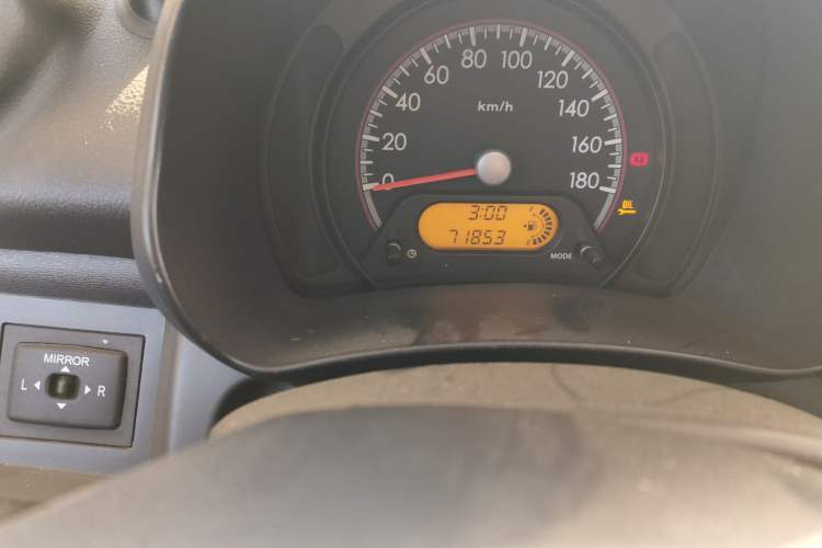 Used Suzuki Alto 2013 1.0L Manual Comfort Version Odometer Close Up