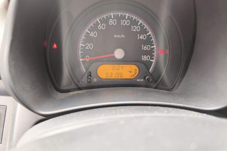 Used Suzuki Alto 2013 1.0L Manual Luxury Model Odometer Close Up