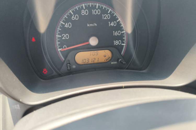 Used Suzuki Alto 2013 1.0L Manual Utility Model Odometer Close Up