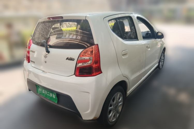 Used Suzuki Alto 2013 1.0L Automatic Luxury Model Rear Right 45 Deg