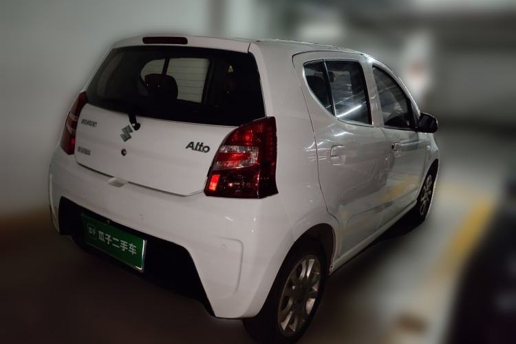 Used Suzuki Alto 2013 1.0L Automatic Luxury Model Rear Right 45 Deg