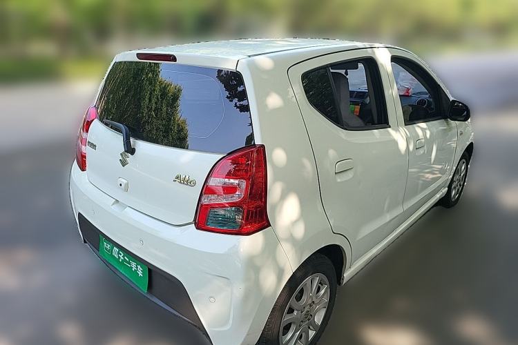 Used Suzuki Alto 2013 1.0L Automatic Luxury Model Rear Right 45 Deg
