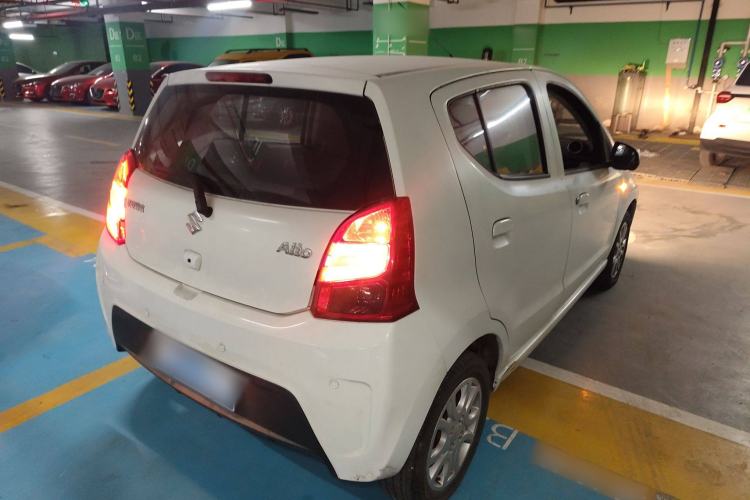 Used Suzuki Alto 2013 1.0L Automatic Luxury Model Rear Right 45 Deg