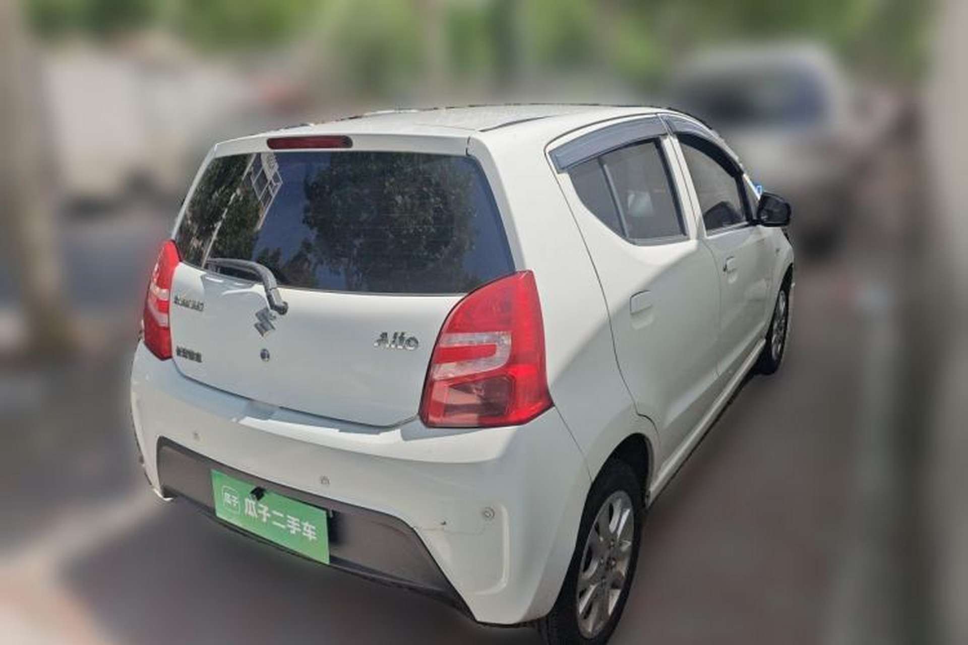 Used Suzuki Alto 2013 1.0L Automatic Luxury Model Rear Right 45 Deg
