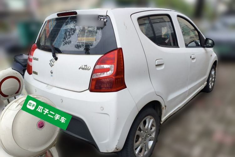 Used Suzuki Alto 2013 1.0L Manual Luxury Model Rear Right 45 Deg