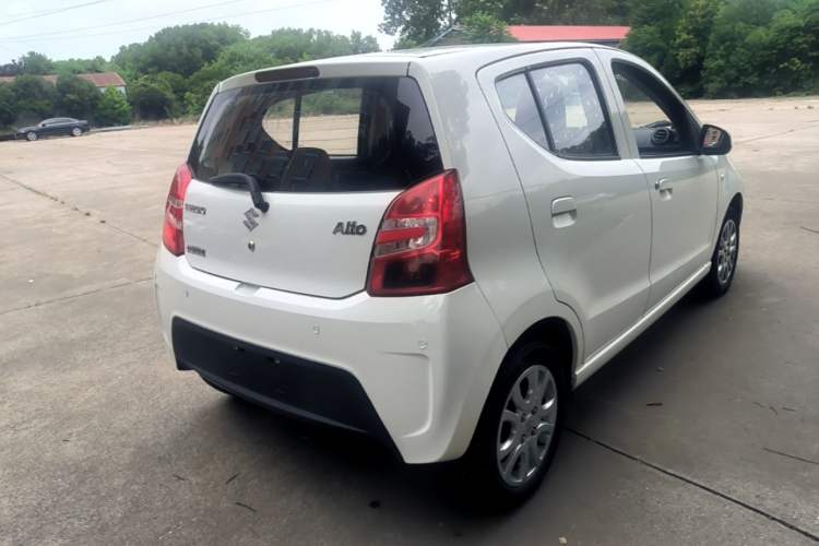 Used Suzuki Alto 2013 1.0L Automatic Luxury Model Rear Right 45 Deg