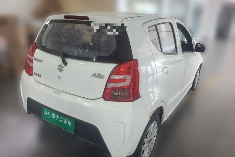 Used Suzuki Alto 2013 1.0L Automatic Luxury Model Rear Right 45 Deg