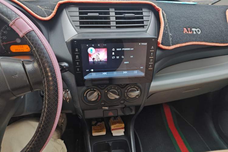 Used Suzuki Alto 2013 1.0L Manual Luxury Model Audio And AC Panel