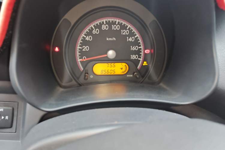 Used Suzuki Alto 2013 1.0L Manual Luxury Model Odometer Close Up