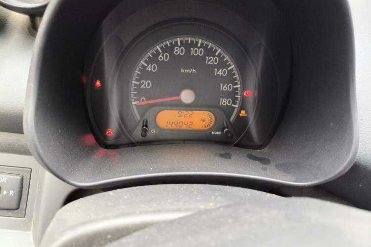 Used Suzuki Alto 2013 1.0L Manual Luxury Model Odometer Close Up