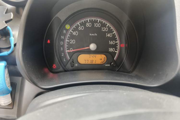 Used Suzuki Alto 2013 1.0L Automatic Luxury Model Odometer Close Up