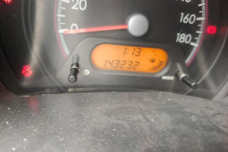 Used Suzuki Alto 2013 1.0L Manual Comfort Version Odometer Close Up