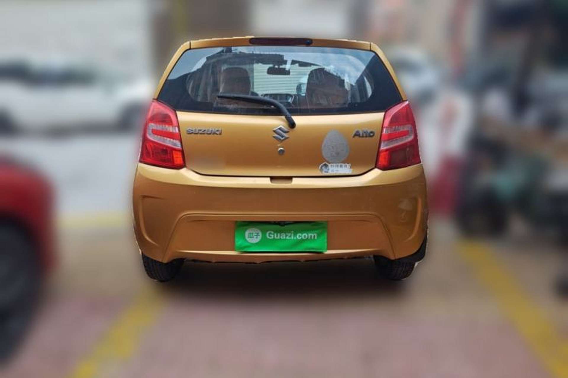 Used Suzuki Alto 2013 1.0L Manual Luxury Model Rear