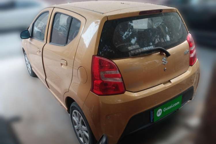 Used Suzuki Alto 2013 1.0L Automatic Luxury Model Rear Left 45 Deg