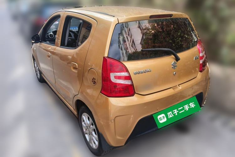 Used Suzuki Alto 2013 1.0L Automatic Luxury Model Rear Left 45 Deg
