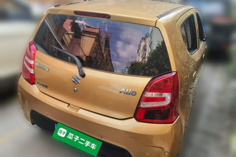 Used Suzuki Alto 2013 1.0L Automatic Luxury Model Rear Right 45 Deg