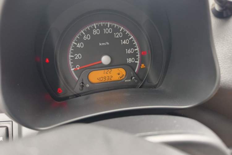Used Suzuki Alto 2015 1.0L Manual Limited Edition Odometer Close Up