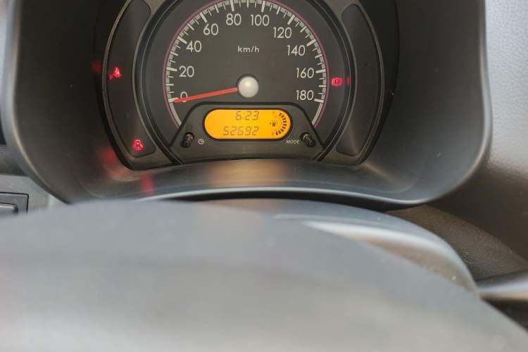 Used Suzuki Alto 2015 1.0L Manual Limited Edition Odometer Close Up