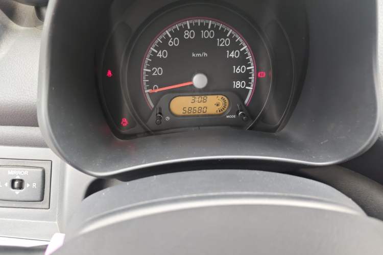 Used Suzuki Alto 2015 1.0L Manual Limited Edition Odometer Close Up