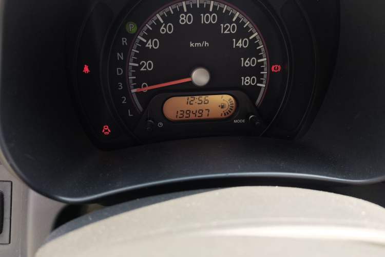 Used Suzuki Alto 2015 1.0L Automatic Limited Edition Odometer Close Up