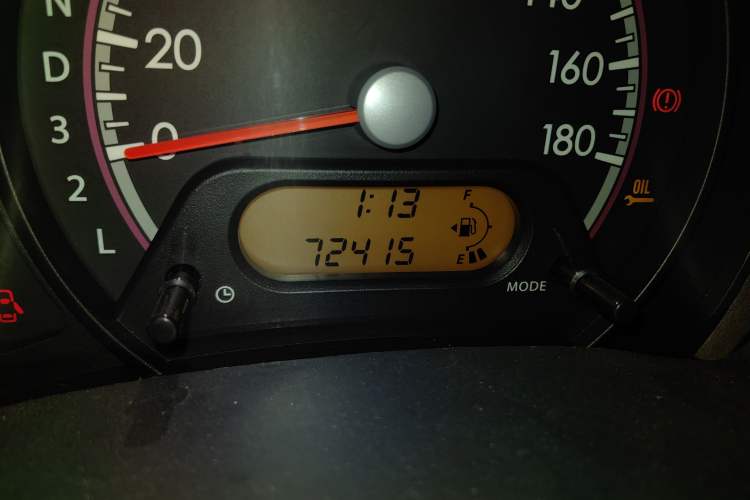 Used Suzuki Alto 2016 1.0L Automatic Deluxe Xuan Dong Edition Odometer Close Up
