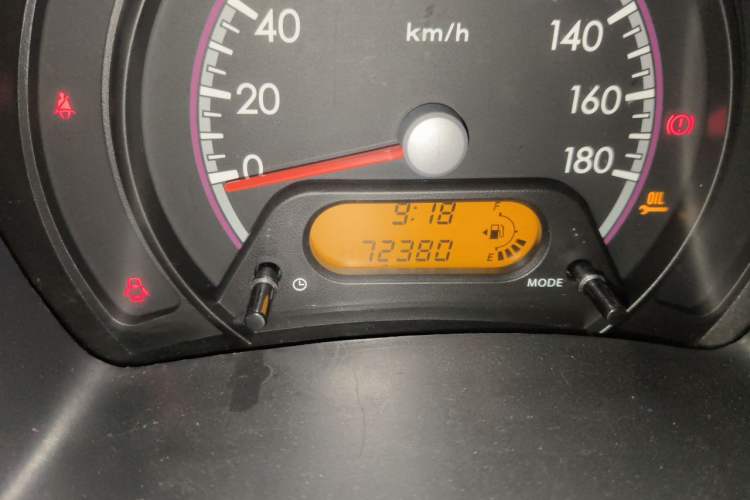 Used Suzuki Alto 2016 1.0L Manual Luxury Xuan Dong Edition Odometer Close Up