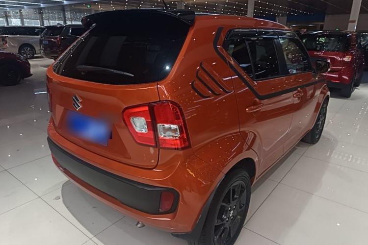 Used Suzuki Ignis 2017 1.2L CVT Luxury Edition Rear Right 45 Deg