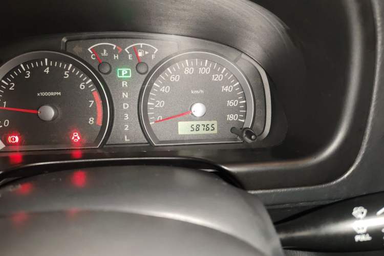 Used Suzuki Jimny 2007 1.3 AT Odometer Close Up