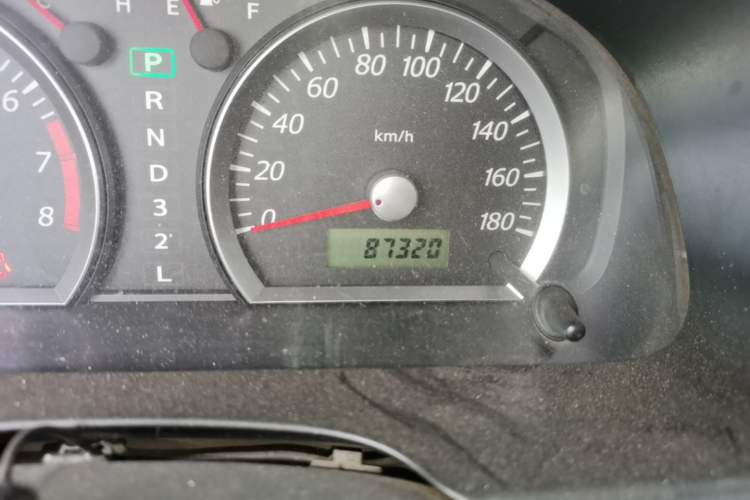 Used Suzuki Jimny 2009 1.3 AT Fashion Edition Odometer Close Up