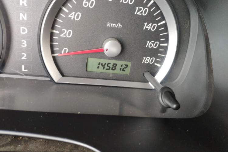 Used Suzuki Jimny 2009 1.3 AT Fashion Edition Odometer Close Up