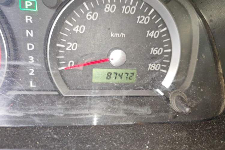 Used Suzuki Jimny 2009 1.3 AT Fashion Edition Odometer Close Up