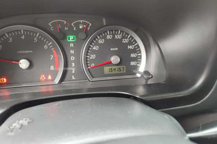 Used Suzuki Jimny 2012 1.3 AT JLX Odometer Close Up