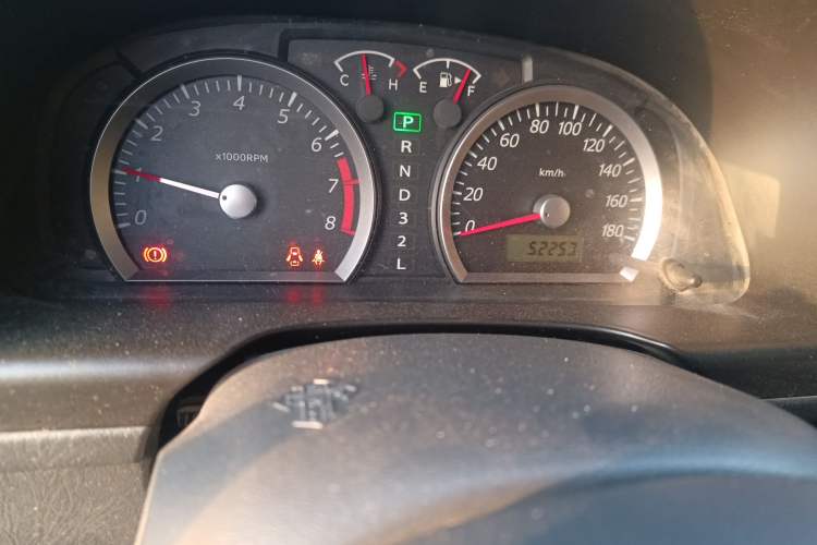 Used Suzuki Jimny 2012 1.3 AT Mode3 Navigation Edition Odometer Close Up