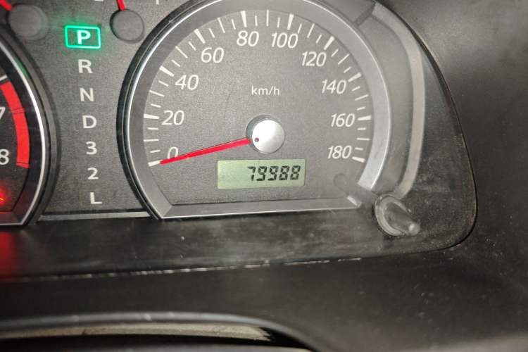 Used Suzuki Jimny 2012 1.3 AT JLX Odometer Close Up