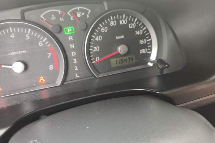 Used Suzuki Jimny 2012 1.3 AT JLX Odometer Close Up