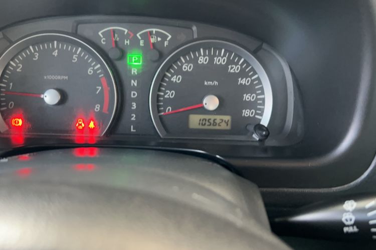 Used Suzuki Jimny 2012 1.3 AT Mode3 Odometer Close Up