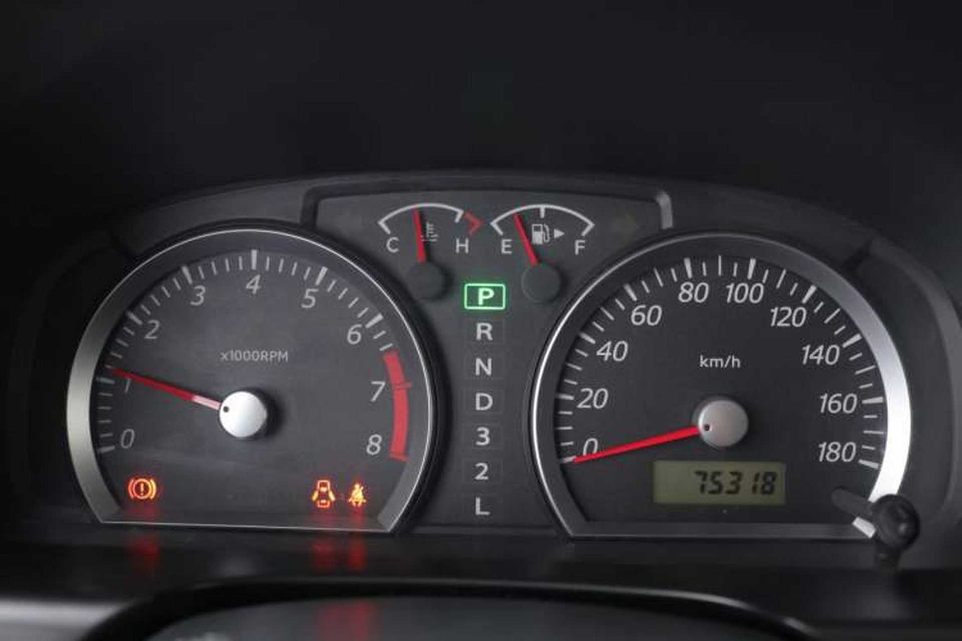 Used Suzuki Jimny 2012 1.3 AT JLX Navigation Edition Odometer Close Up