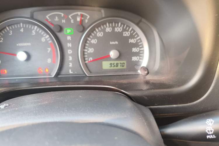 Used Suzuki Jimny 2012 1.3 AT JLX Navigation Edition Odometer Close Up