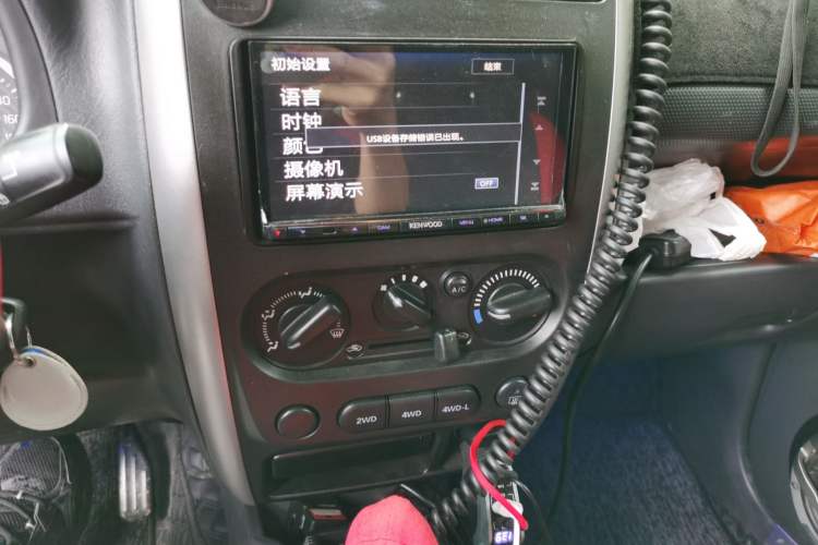 Used Suzuki Jimny 2012 1.3 AT JLX Navigation Edition Audio And AC Panel