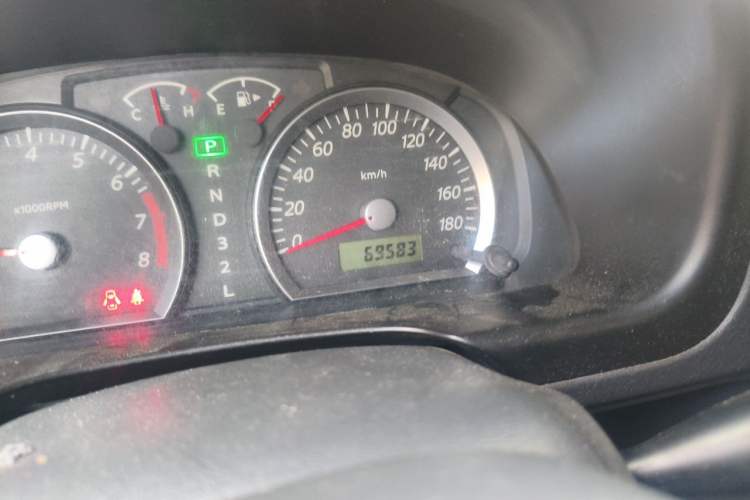 Used Suzuki Jimny 2012 1.3 AT JLX Navigation Edition Odometer Close Up