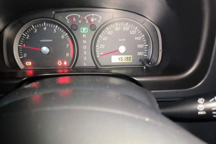 Used Suzuki Jimny 2012 1.3 AT JLX Navigation Edition Odometer Close Up