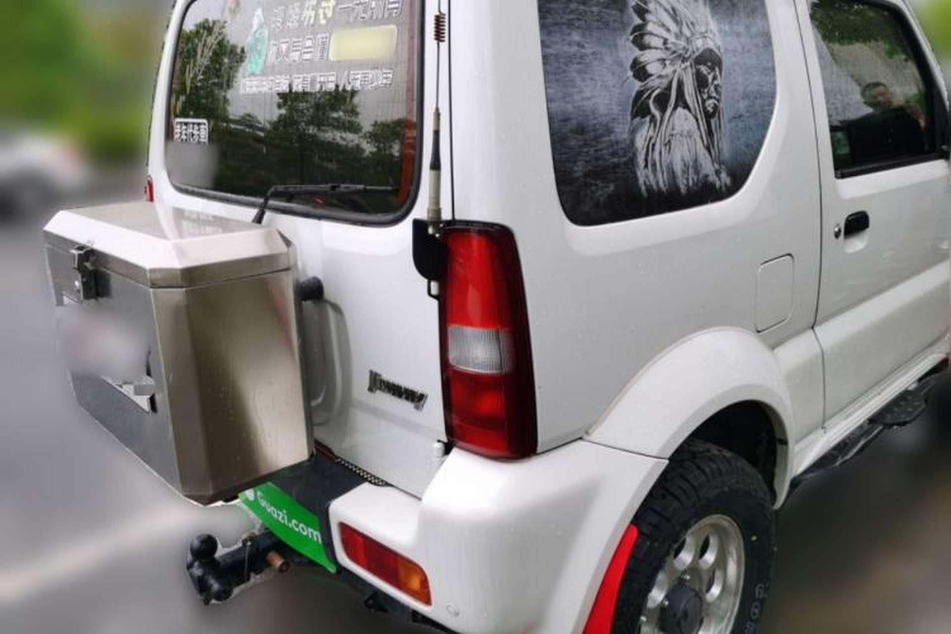 Used Suzuki Jimny 2012 1.3 AT JLX Navigation Edition Rear Right 45 Deg