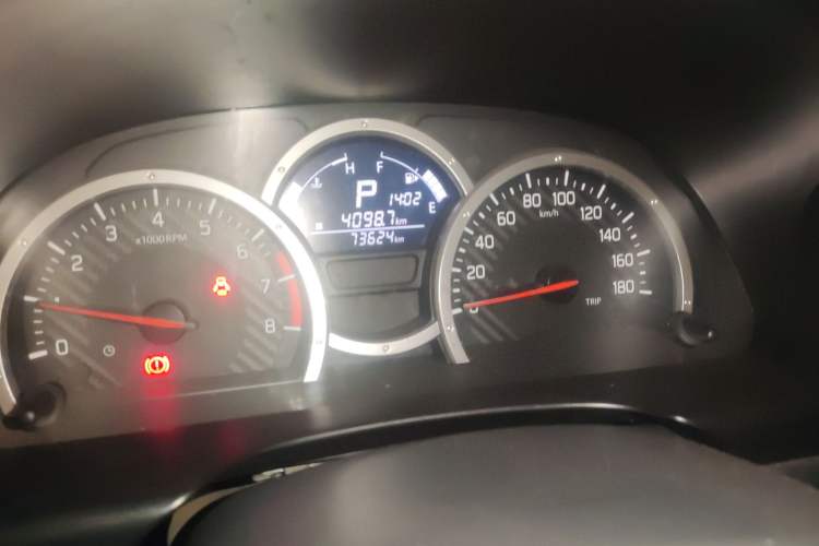 Used Suzuki Jimny 2015 1.3 AT JLX Odometer Close Up